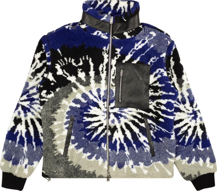 

Куртка Amiri Tie Dye Track Jacket 'Blue/Black', синий