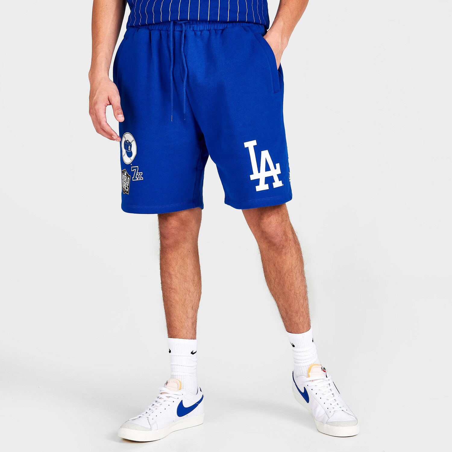 

Мужские шорты New Era Los Angeles Dodgers World Series Champions, синий