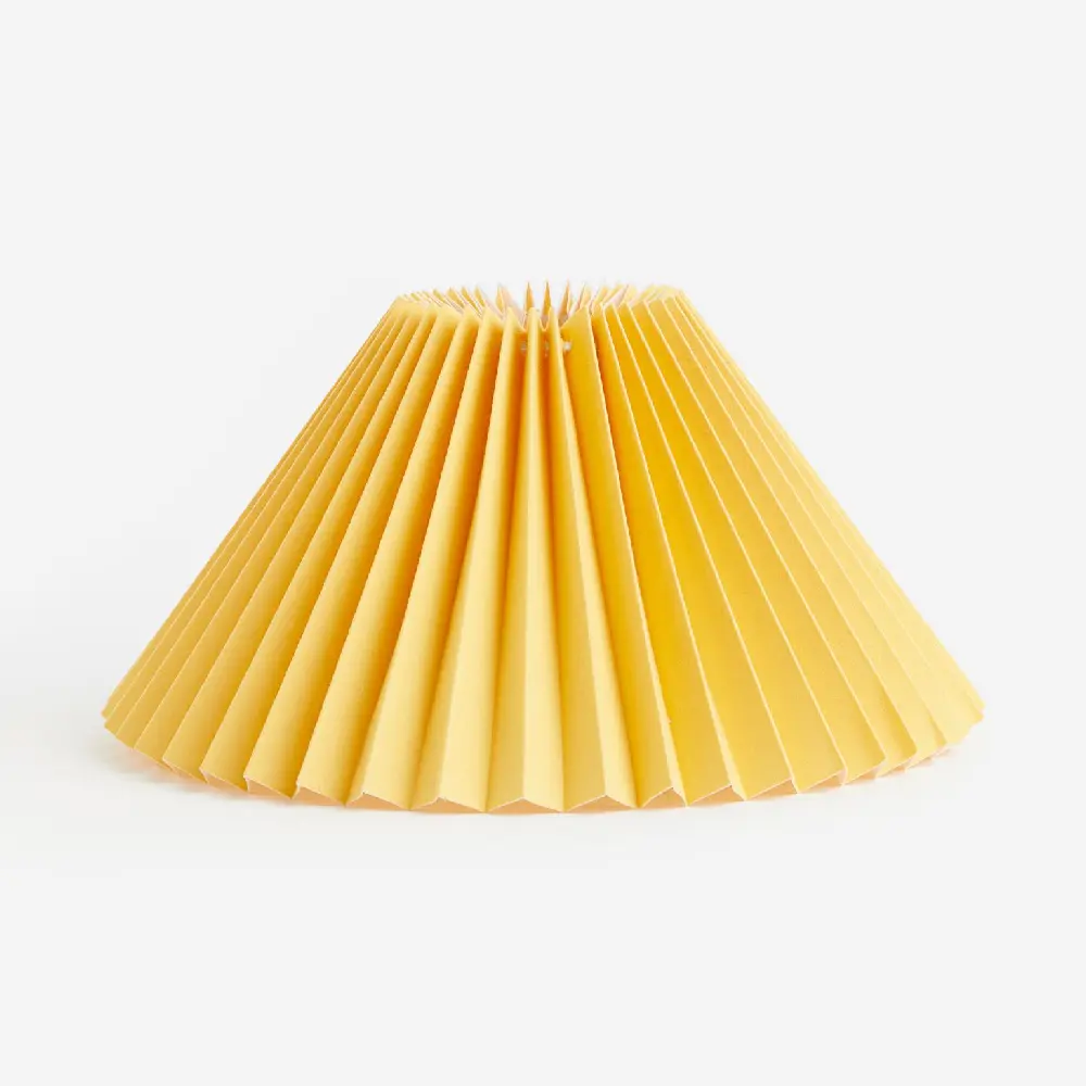 

Абажур H&M Home Pleated, желтый