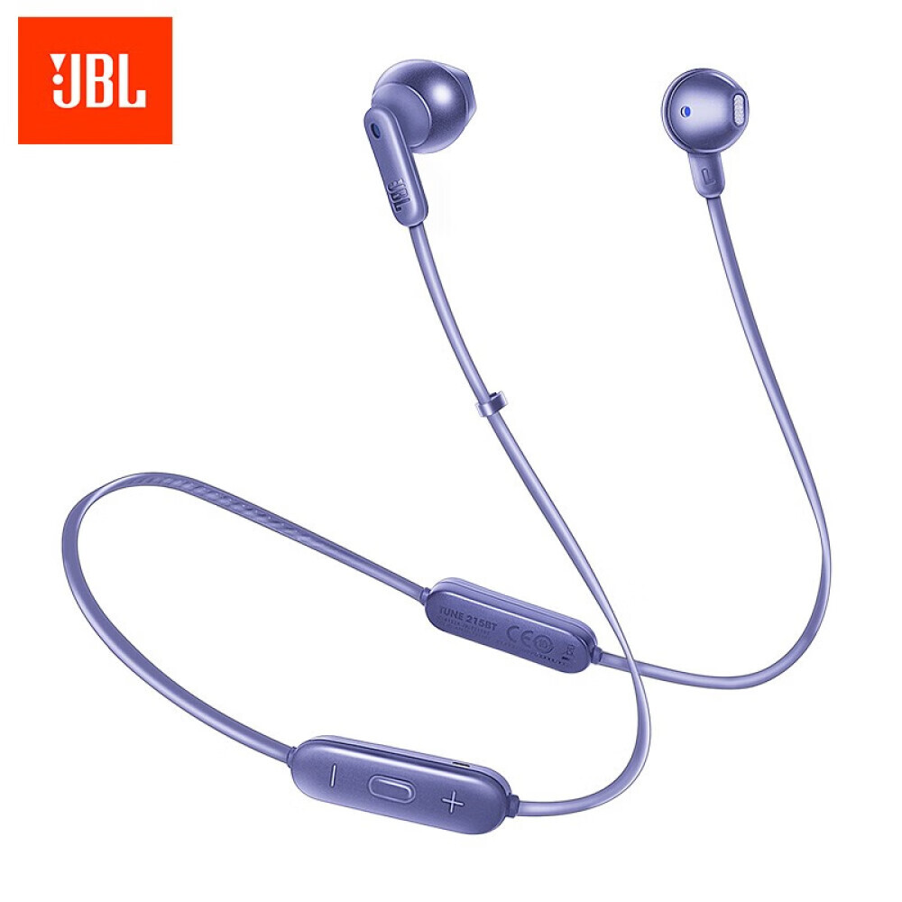 

Наушники беспроводные JBL T215BT с шумоподавлением, фиолетовый