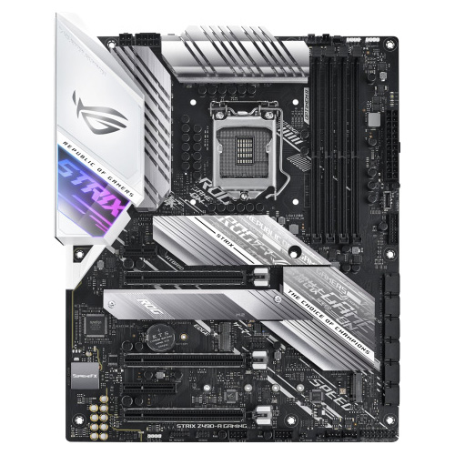 Материнская плата ASUS ROG STRIX Z490-A GAMING, LGA1200, DDR4 - фото