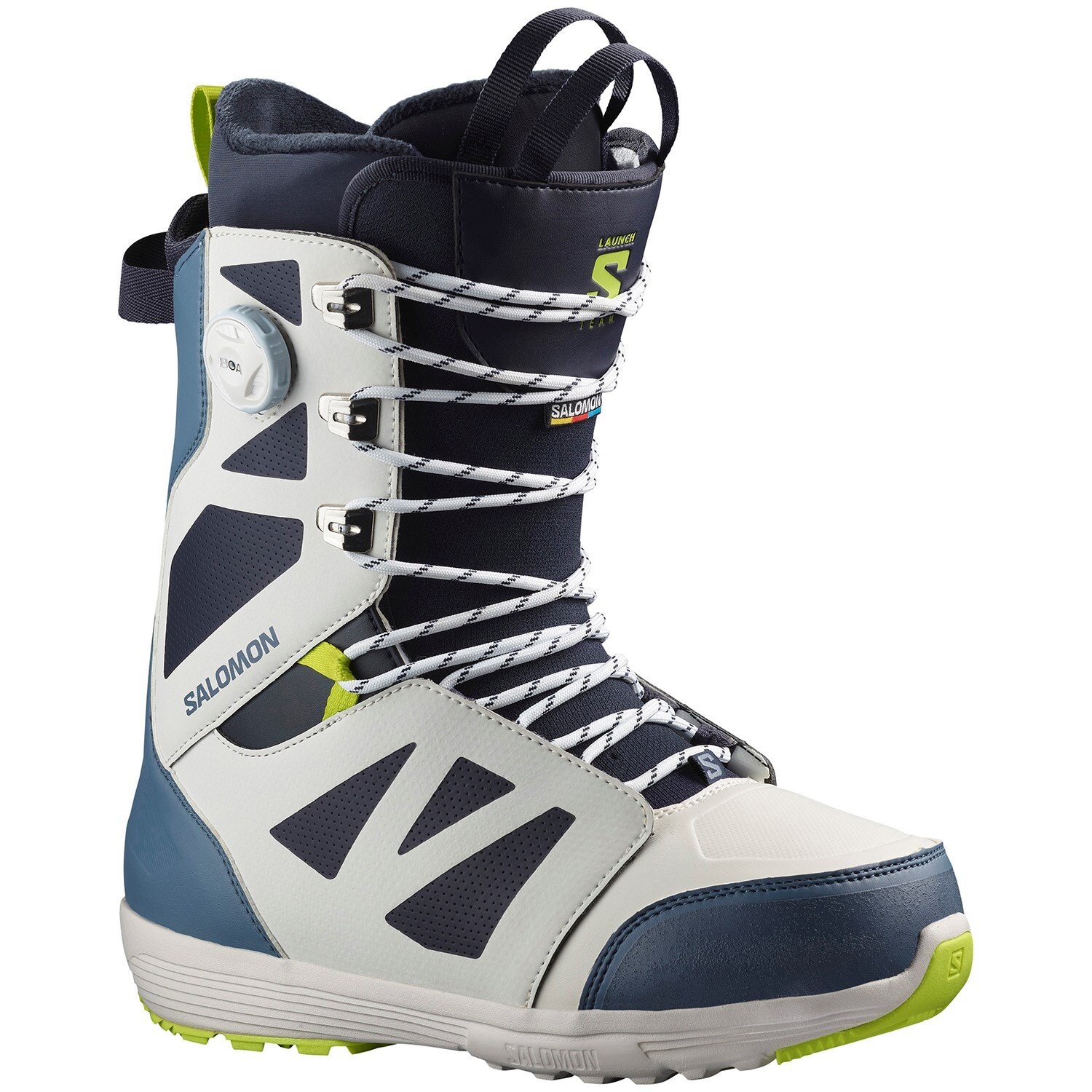

Ботинки для сноуборда Salomon Launch Lace SJ Boa 2023, team nimbus cloud