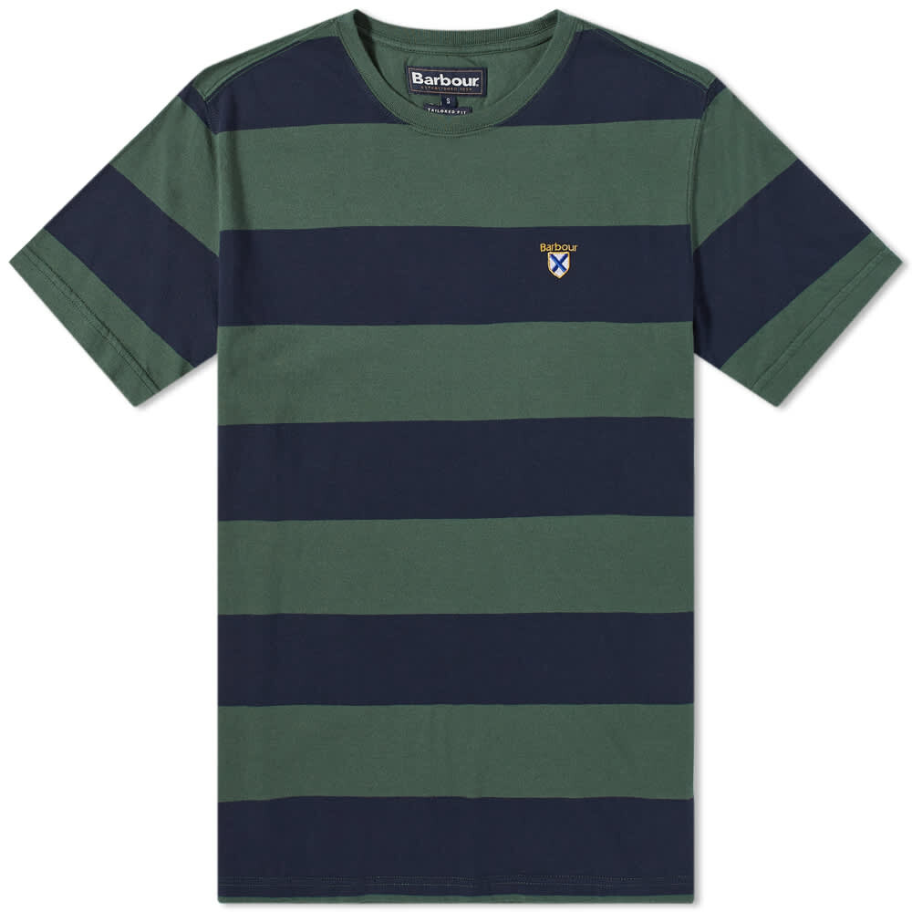 

Футболка Barbour Cornell Stripe Tee, Серый