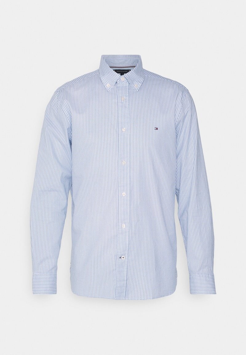 

Рубашка NATURAL SOFT FLEX PRINT SHIRT Tommy Hilfiger, голубой