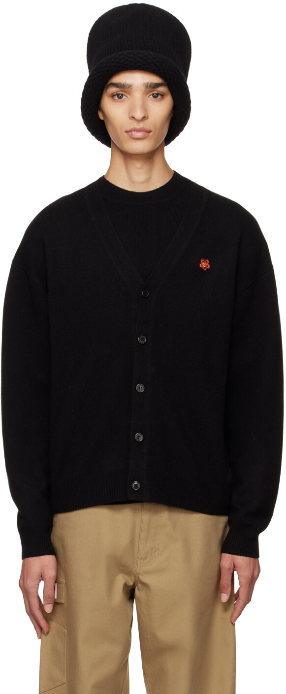 

Черный кардиган Kenzo Paris