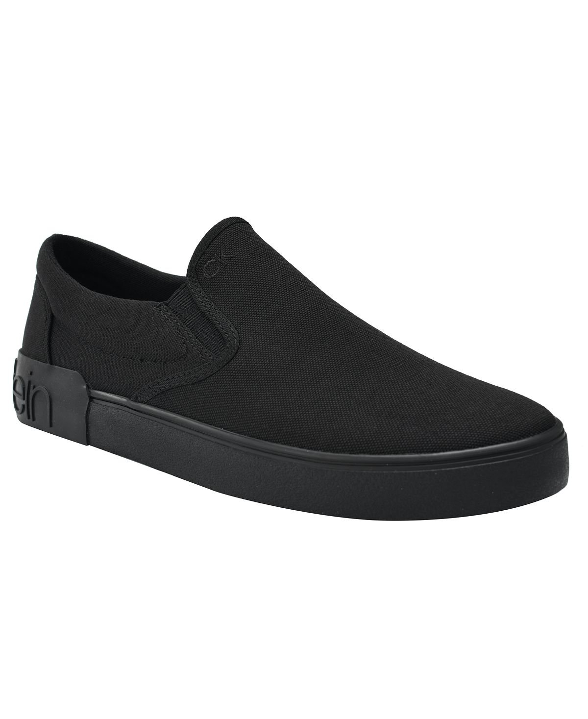 Кроссовки Calvin Klein Men's Ryor Casual Slip-On, черный - фото