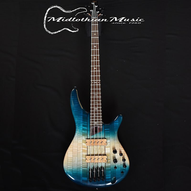 

Бас-гитара премиум-класса Ibanez SR4CMLTD Caribbean Islet Low Gloss (I210310267) @ 8,6 фунта SR4CMLTD Premium Bass Guitar