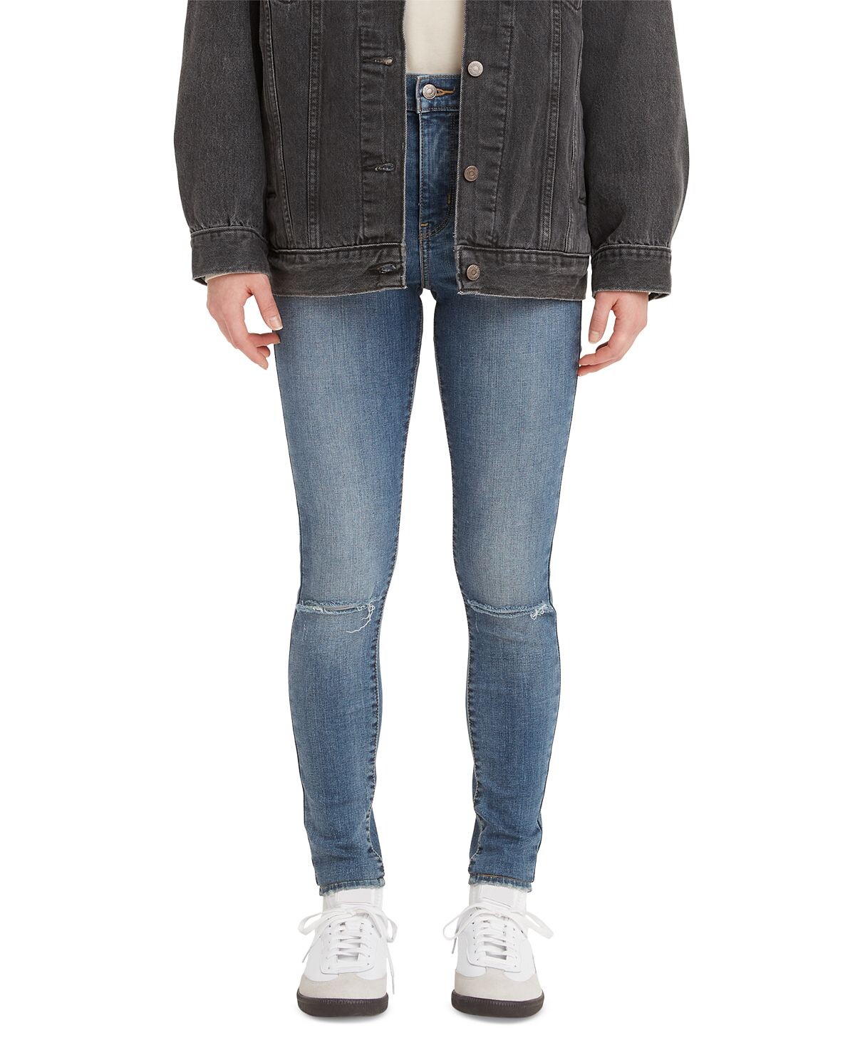 

Женские джинсы-суперскинни с высокой посадкой 720, короткая длина Levi's, мульти