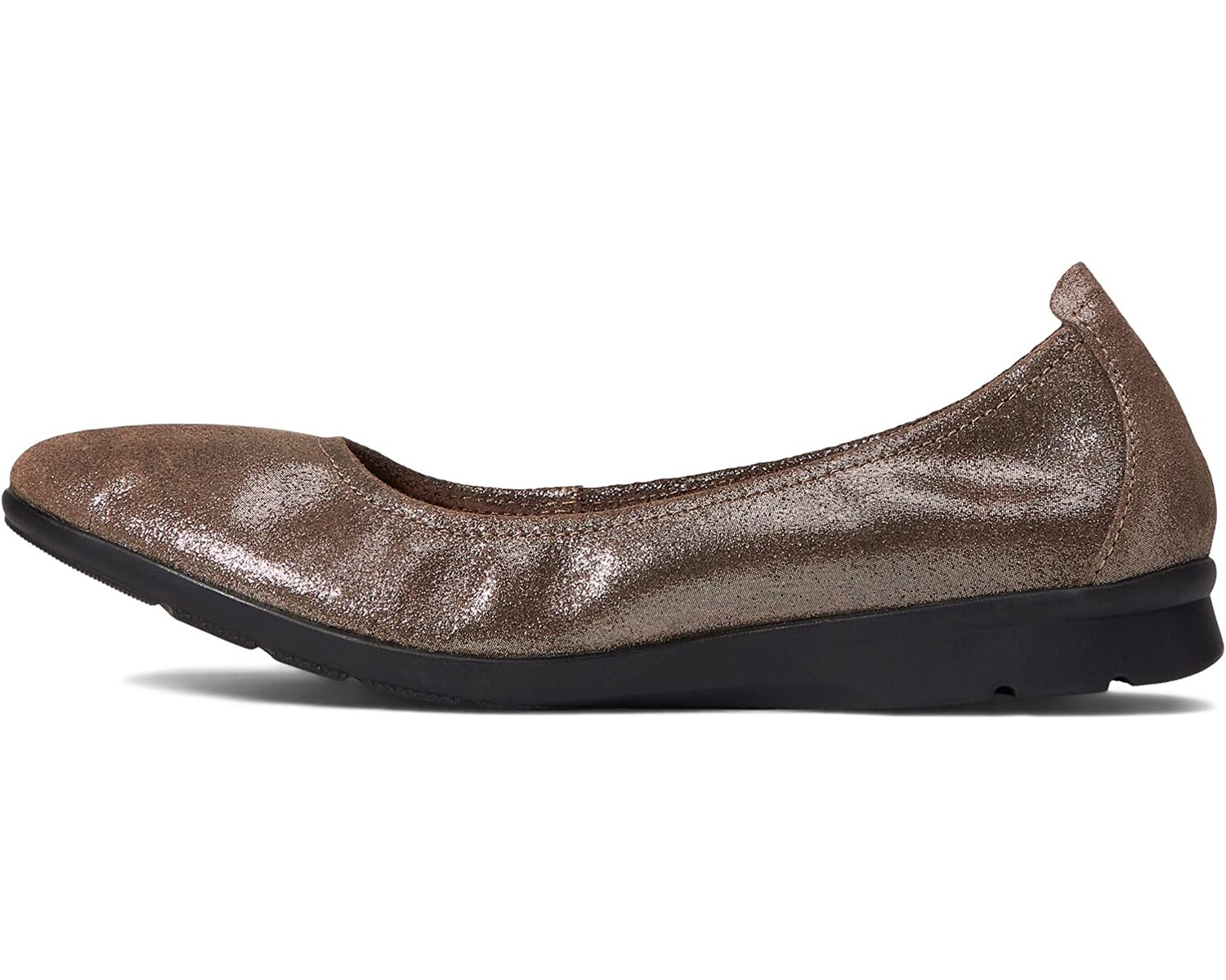 

Туфли на плоской подошве Jenette Ease Clarks, замша