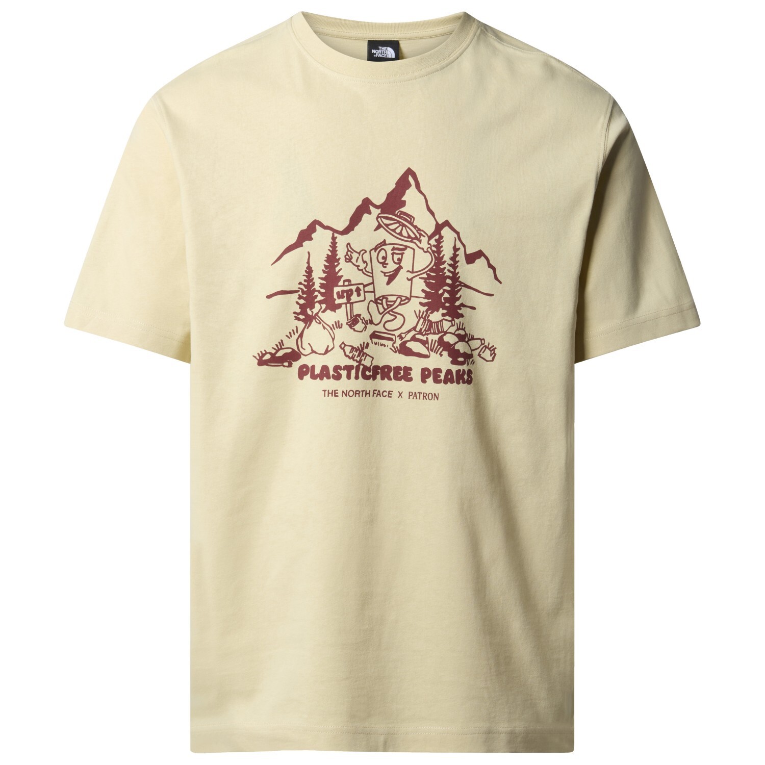 

Футболка The North Face Nature S/S Tee, цвет Gravel