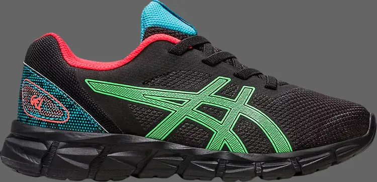 

Кроссовки gel quantum lyte 2 ps 'black green gecko' Asics, черный