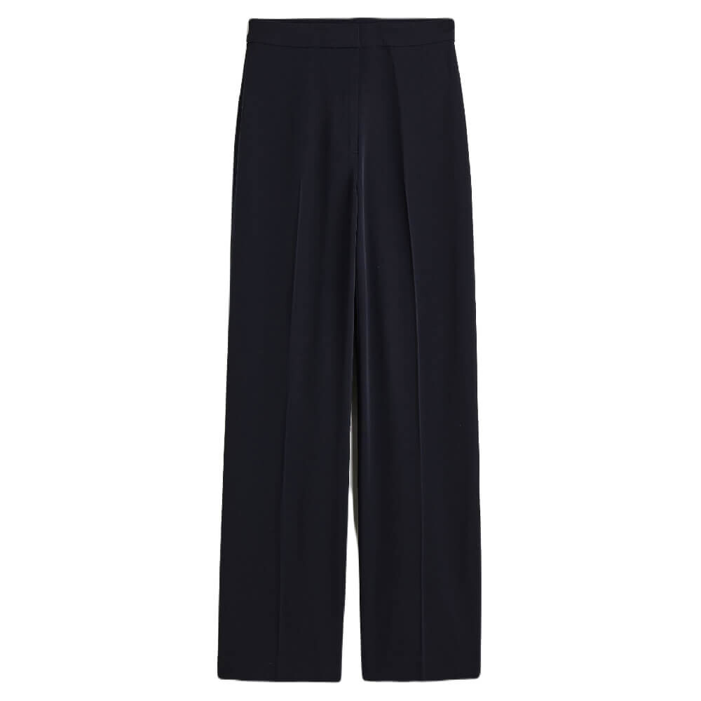 

Брюки H&M Wide-cut, темно-синий