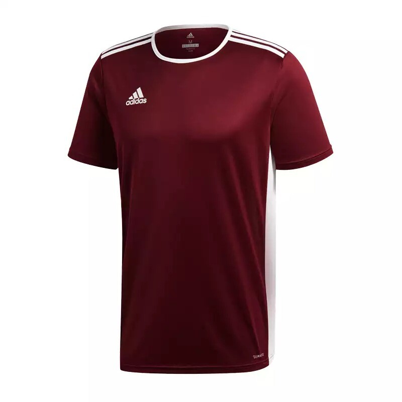 

Мужская футболка adidas Entrada 18 Jersey, бордовый, Красный