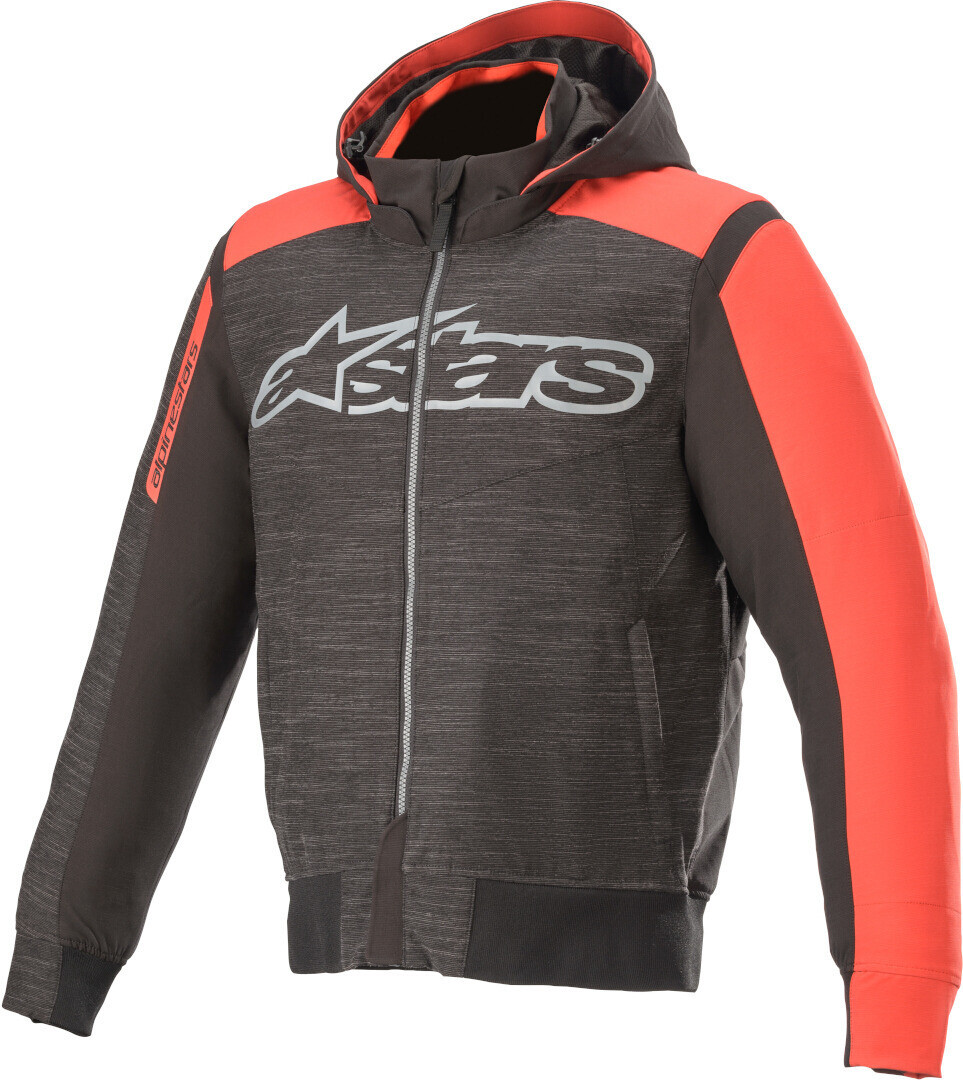 

Худи Alpinestars Rhod Windstopper, черный/красный