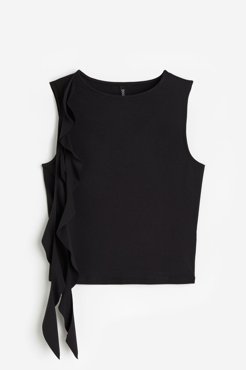 

Топ H&M Tank with Strap Detail, черный