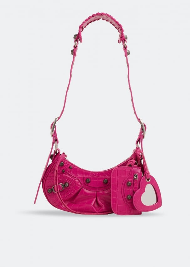 

Сумка BALENCIAGA Le Cagole XS shoulder bag, розовый