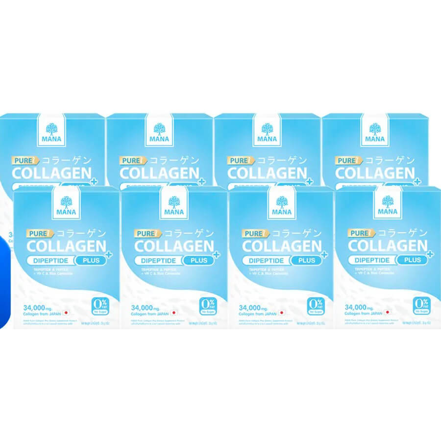 Коллаген Mana Skincare Pure Dipeptide Plus, 8 упаковок коллаген kfd nutrition collagen plus тропический 400 гр