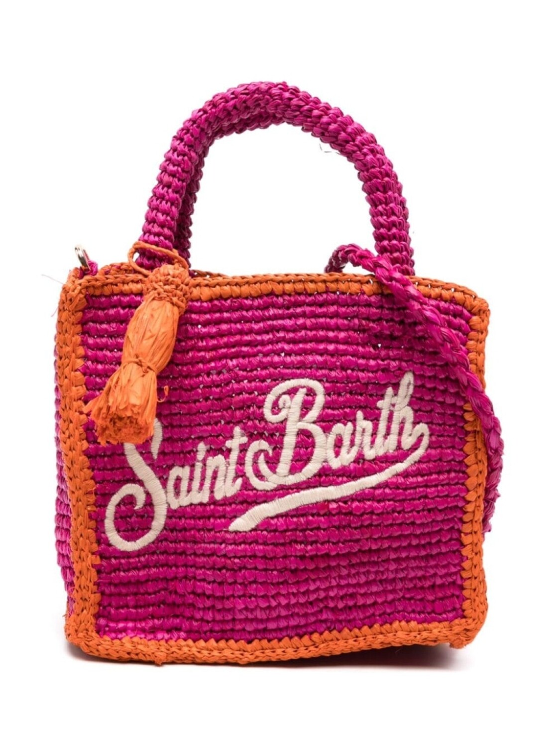 

MC2 Saint Barth Kids пляжная мини-сумка Vanity, розовый