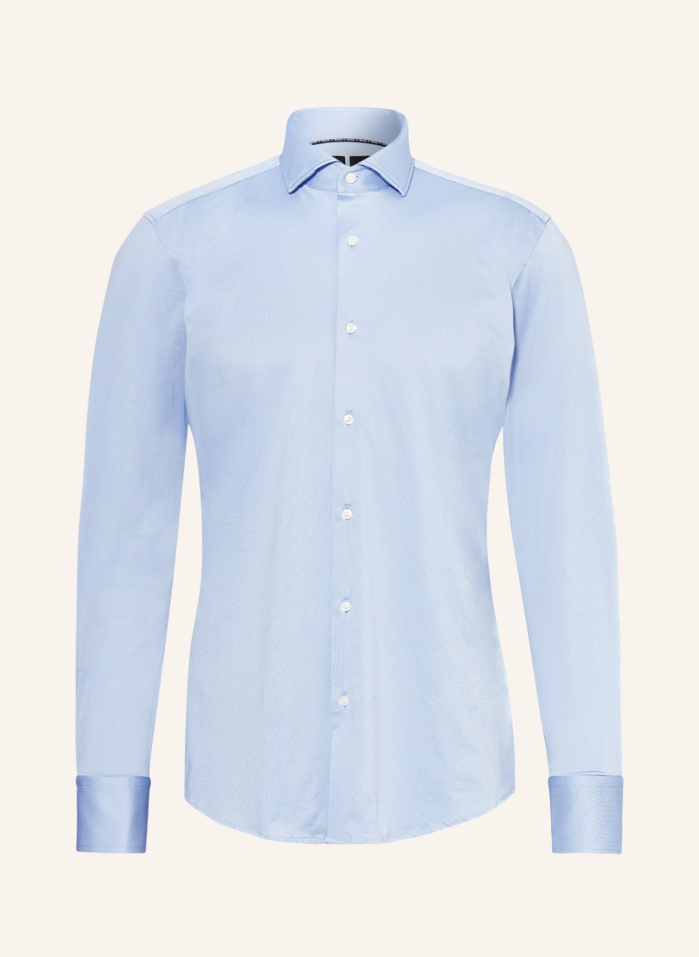 цена Рубашка BOSS HANK Slim Fit, светло-синий