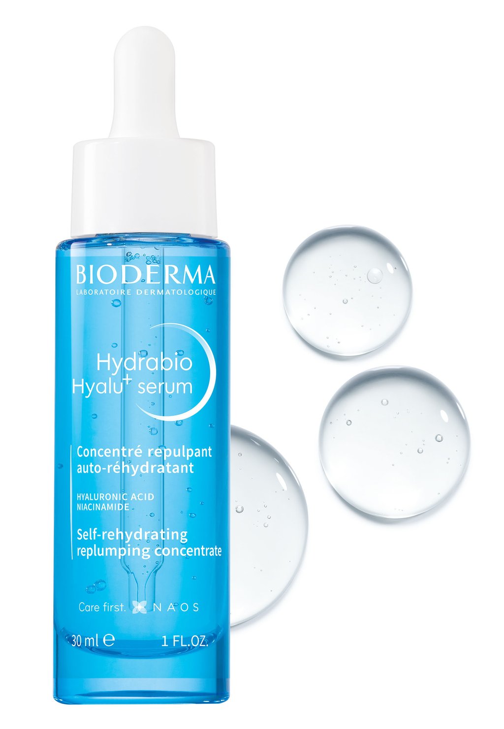 Сыворотка SERUM HYDRABIO HYALU+ SERUM Bioderma, цвет transparent