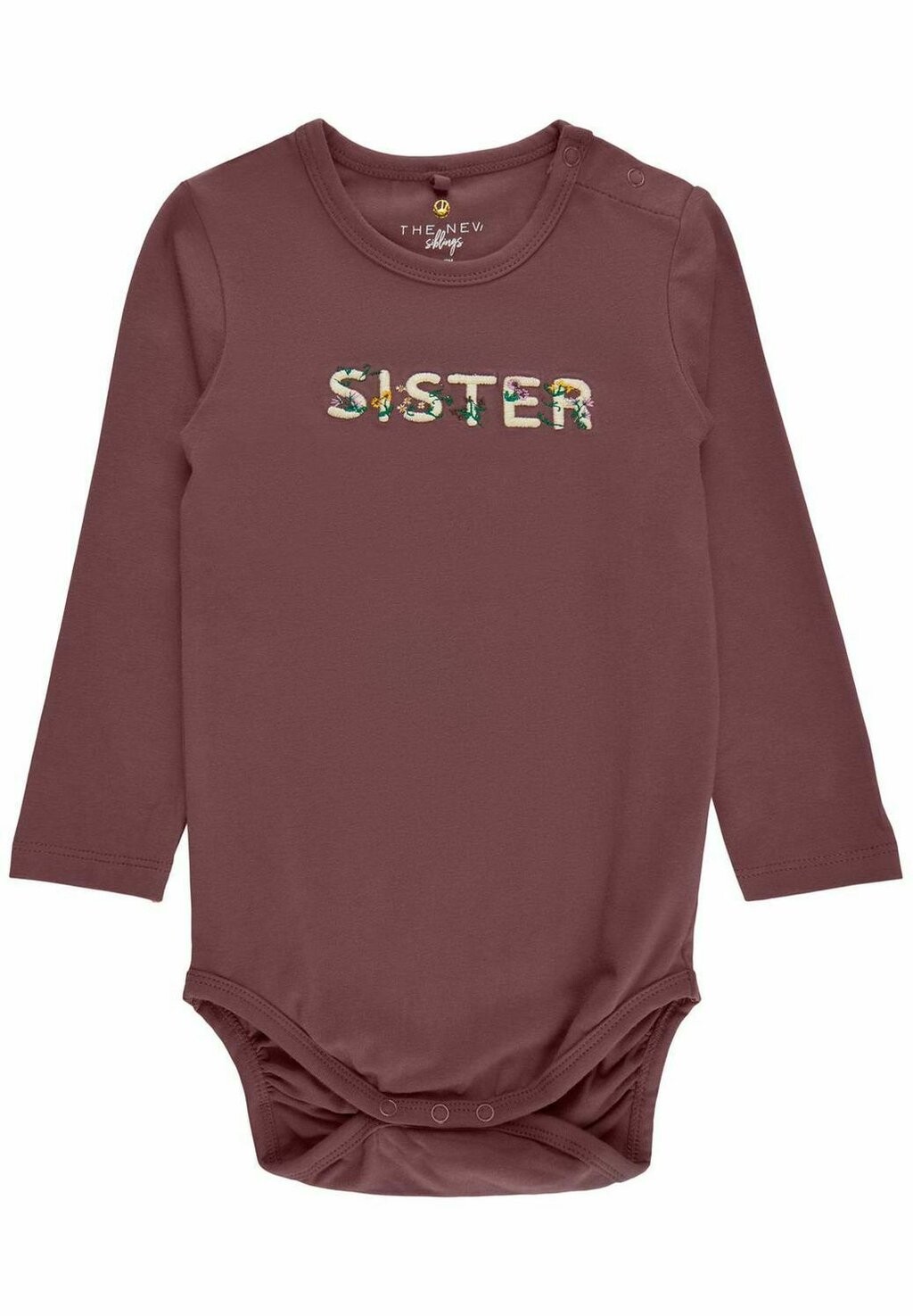 

Боди FALMA L S The New Siblings, цвет rose brown