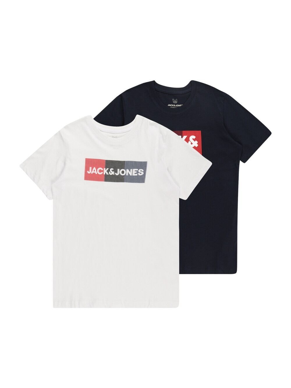 

Футболка Jack & Jones Junior, морской синий/ночной синий/белый