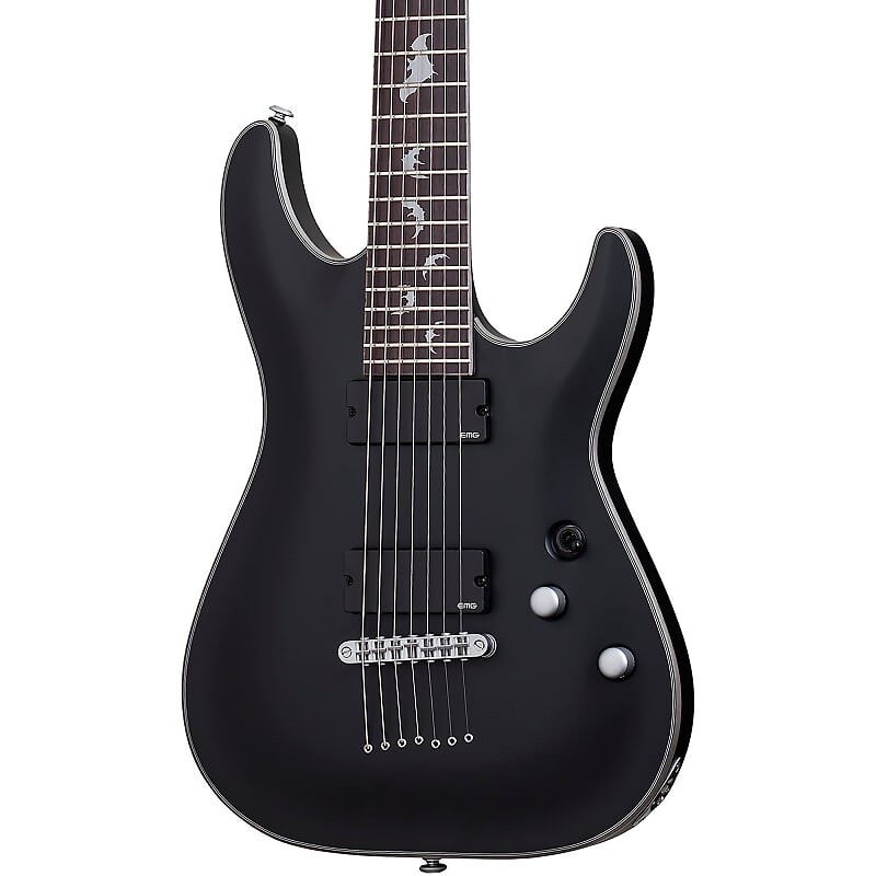 

Электрогитара Schecter Damien Platinum-7 Electric Guitar Satin Black