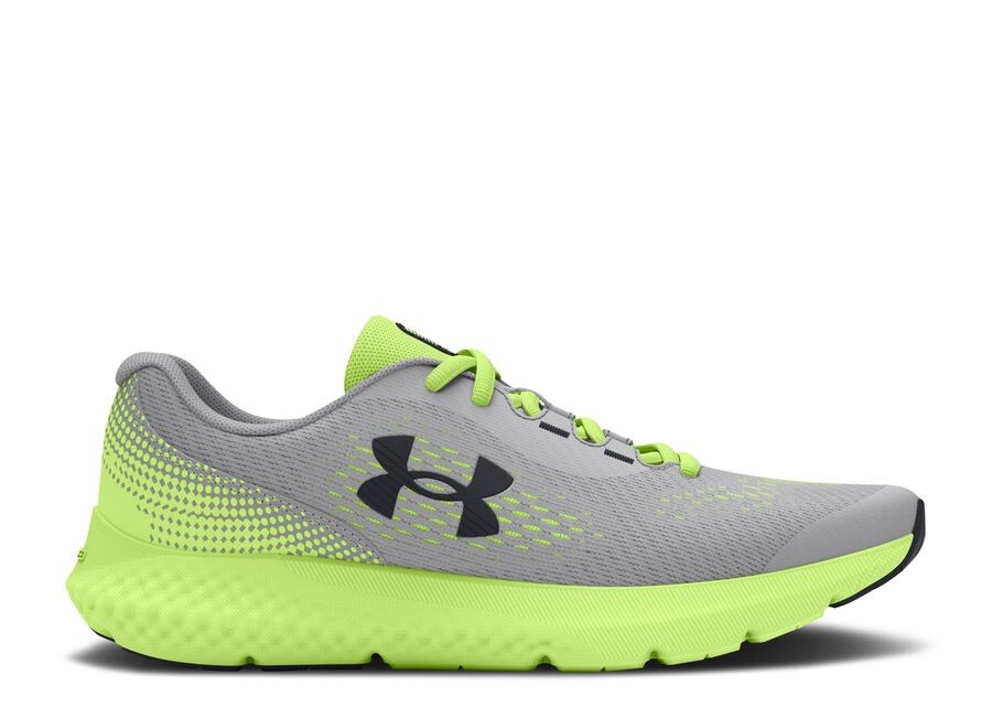 

Кроссовки Under Armour Charged Rogue 4 GS, цвет Mod Grey Morph Green