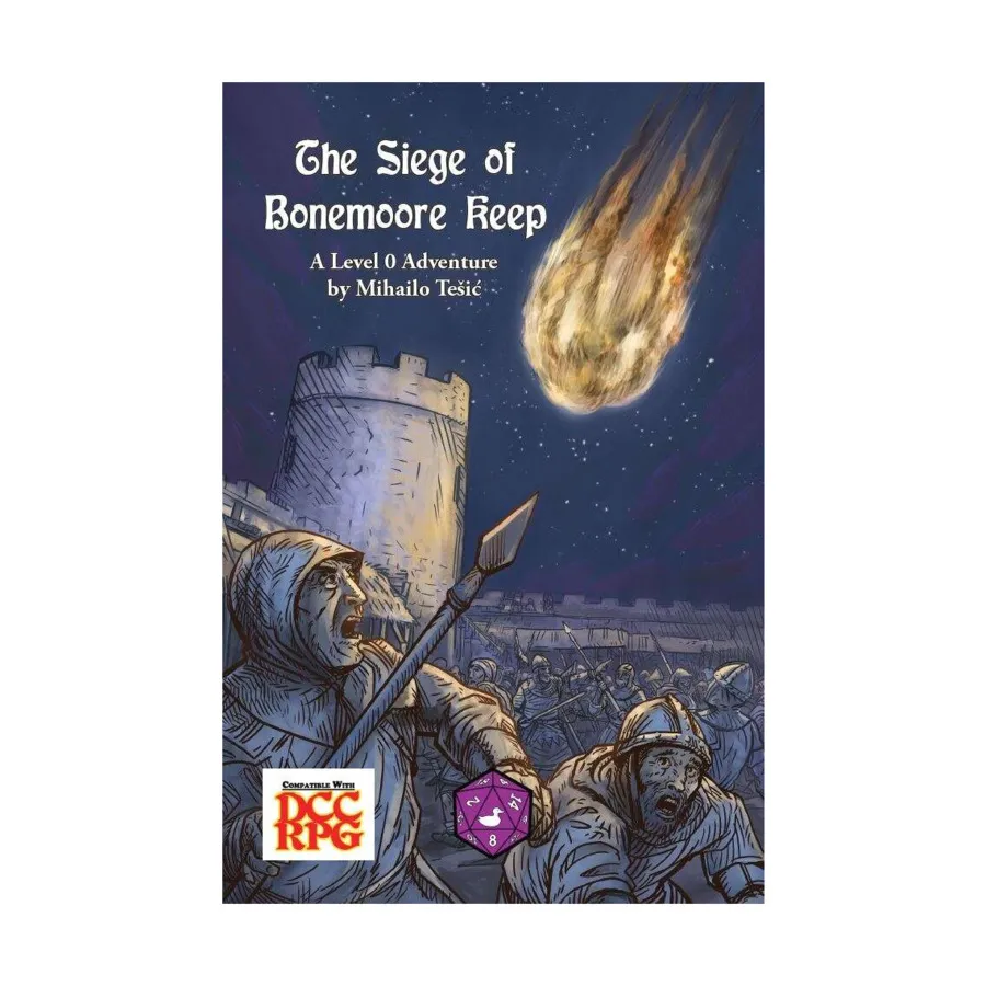 

Siege of Bonemoore Keep, Dungeon Crawl Classics (Purple Duck Games), мягкая обложка