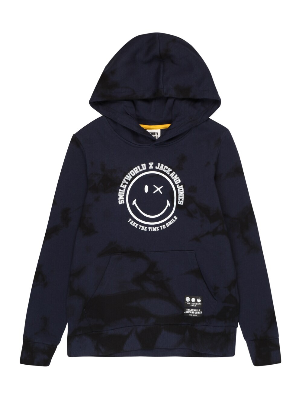 

Толстовка Jack & Jones Junior JORSMILEYWORLD SWEAT HOOD JNR, темно-синий