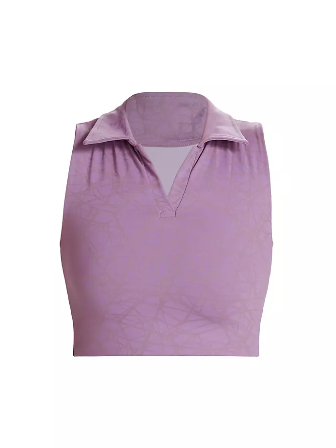 Спортивный бюстгальтер-поло IdealLift Maqui Active, цвет lavendar