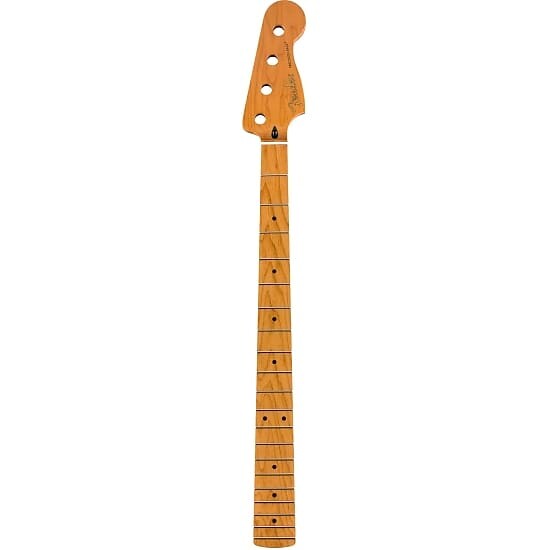 

Гриф Fender Precision Bass из жареного клена, 20 ладов Medium Jumbo, 9,5 дюйма, клен, C-образная форма Necks