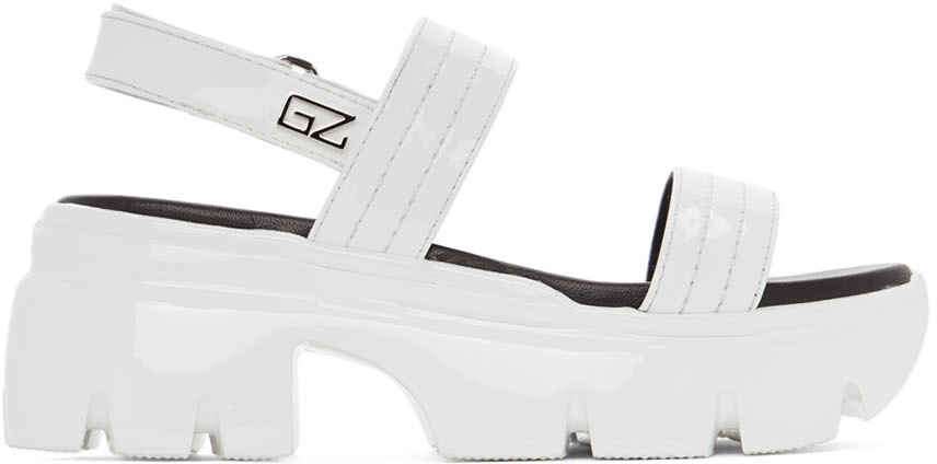 

Белые летние сандалии Apocalypse Giuseppe Zanotti