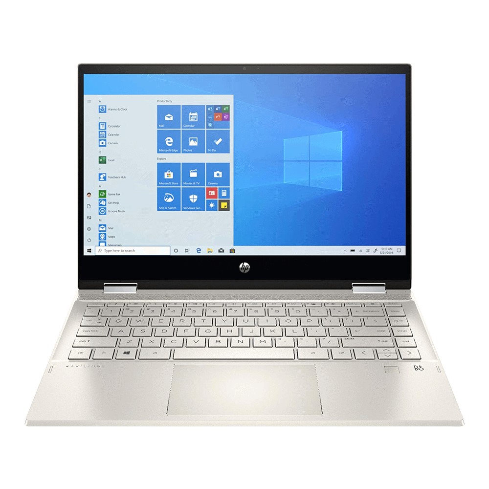 Ноутбук HP Pavilion x360 14m-dw0023dx 14 FullHD 8ГБ/256ГБ i5-1035G1, золотой, английская клавиатура