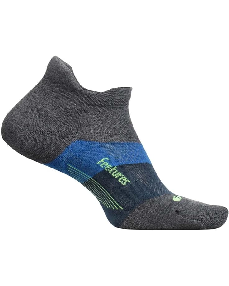 Носки Feetures Elite Ultra Light No Show Tab, цвет Gravity Gray