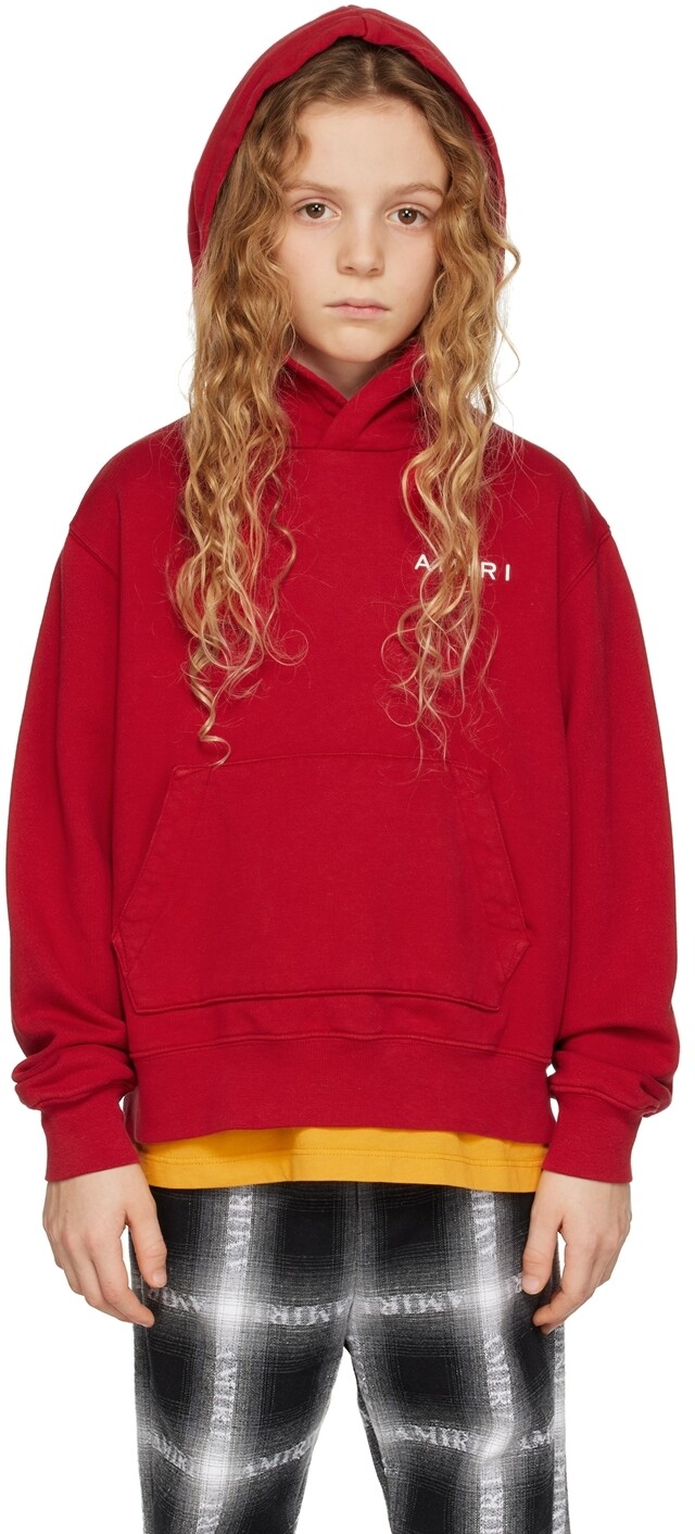 

Детская худи с рисунком Red Bones AMIRI