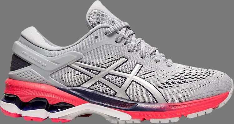 

Лимитированные кроссовки wmns gel kayano 26 'piedmont grey red' Asics, серый