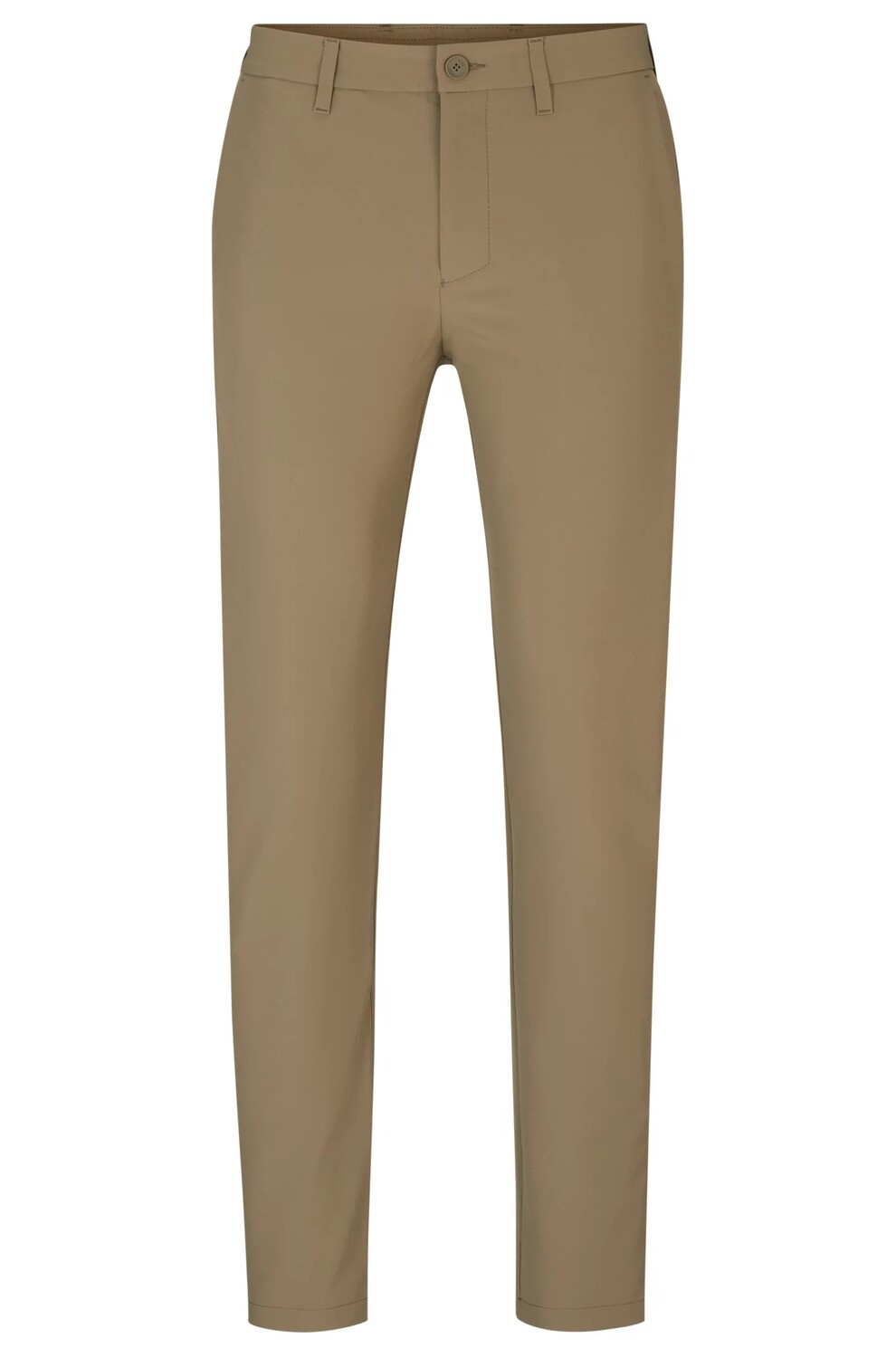 

Брюки Boss Slim-fit In Easy-iron Four-way Stretch Fabric, хаки