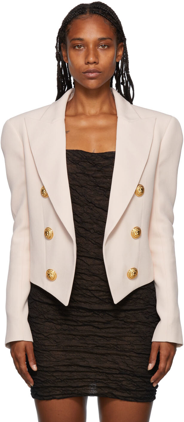 

Розовый пиджак Spencer Balmain