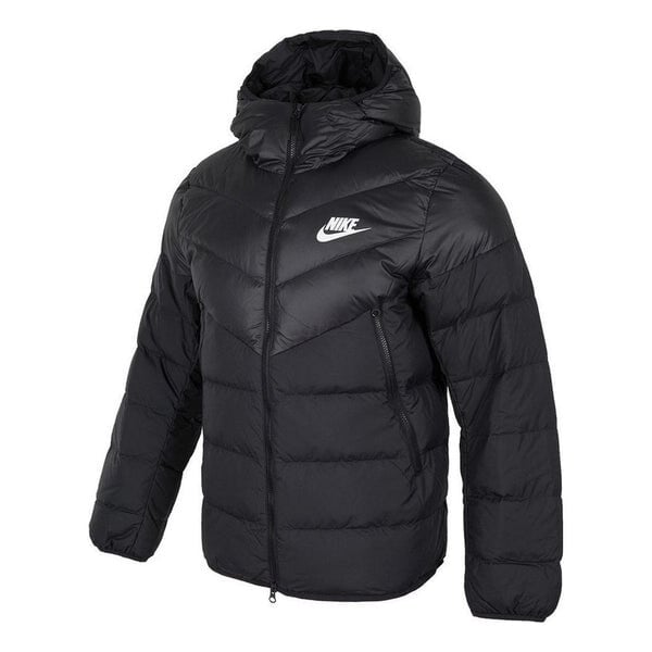 

Пуховик Nike hooded puffer 'Black', Черный