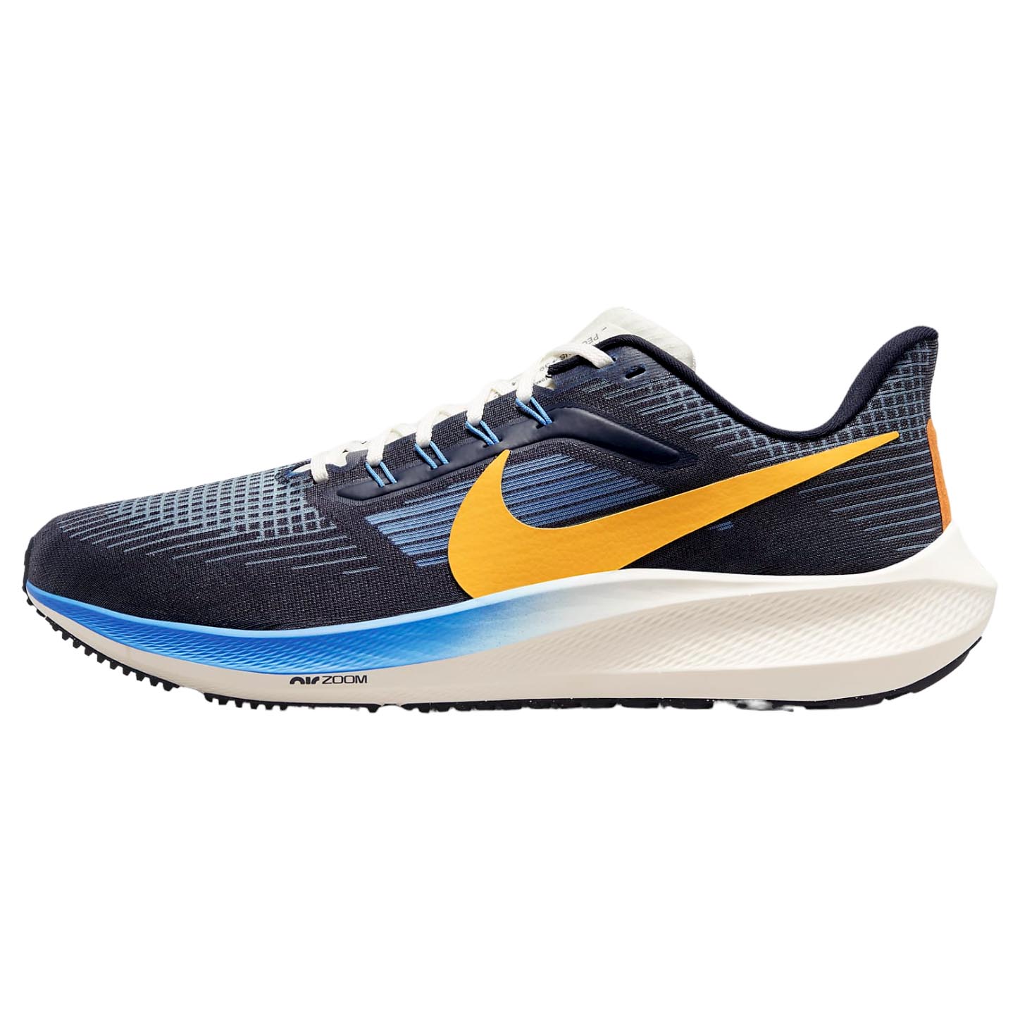 Кроссовки Nike Air Zoom Pegasus 39 Premium, темно-синий/голубой/белый - фото