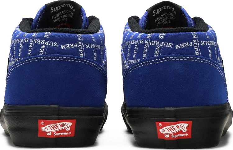 Vans Supreme Old Skool Pro Logo Pattern - Royal