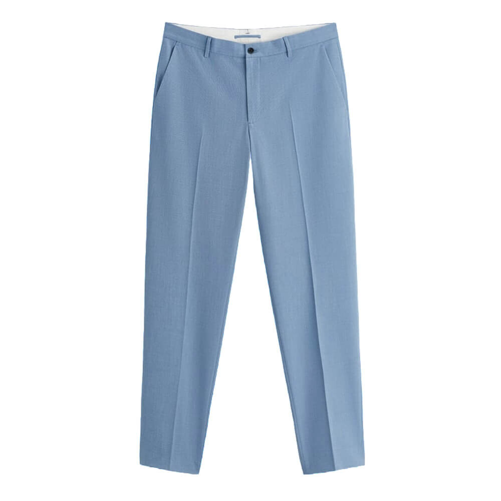 

Брюки Zara Textured Suit, голубой, Синий