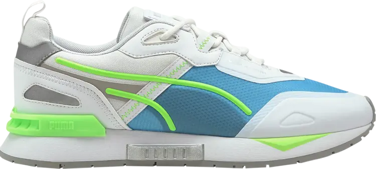 

Кроссовки Puma Mirage Tech Metallic Blue Green, белый