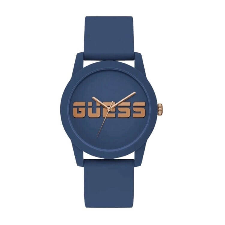 

Часы наручные Guess водонепроницаемые, синий