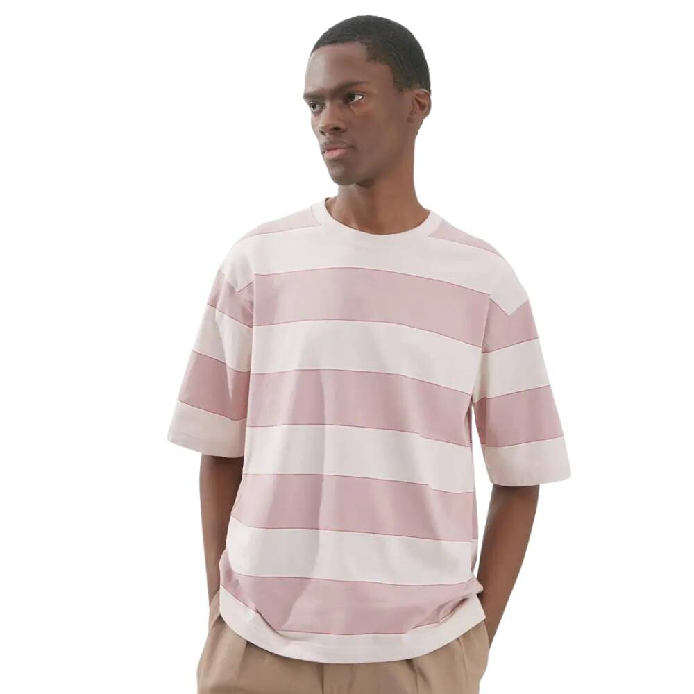 

Футболка Uniqlo U Oversized, розовый