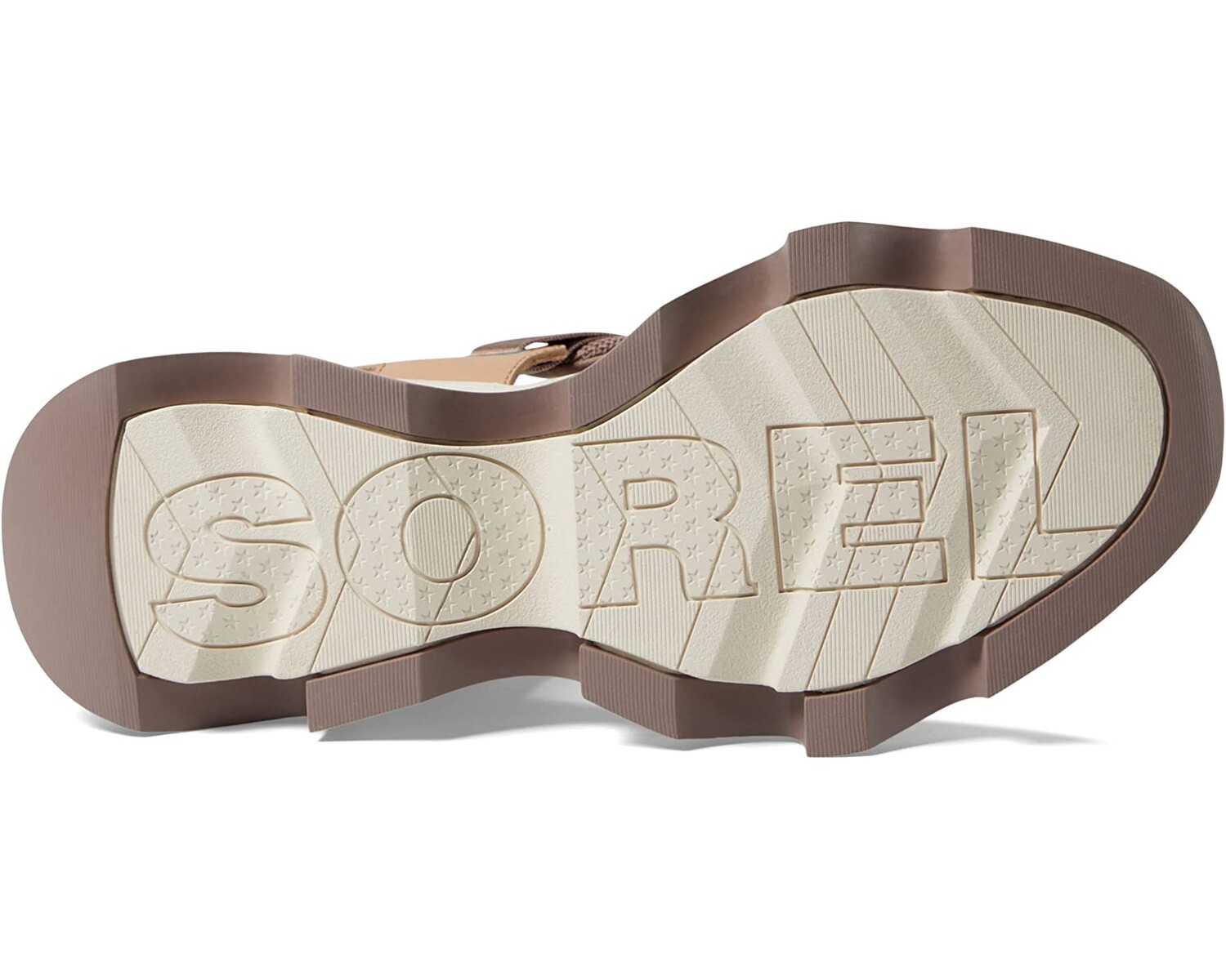 

Туфли на каблуках Kinetic Impact Y-Strap High Sandal SOREL, честный бежевый