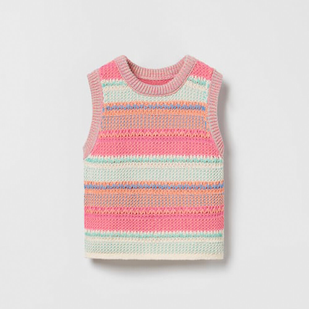

Топ Zara Coloured Knit, мультиколор