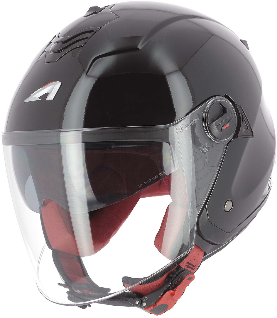 

Шлем Astone Minijets Monocolor, черный