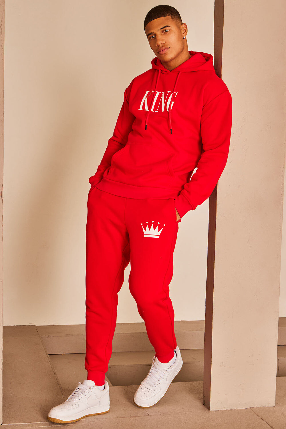 

Джоггеры Fashion Nova FNTF002M, красный